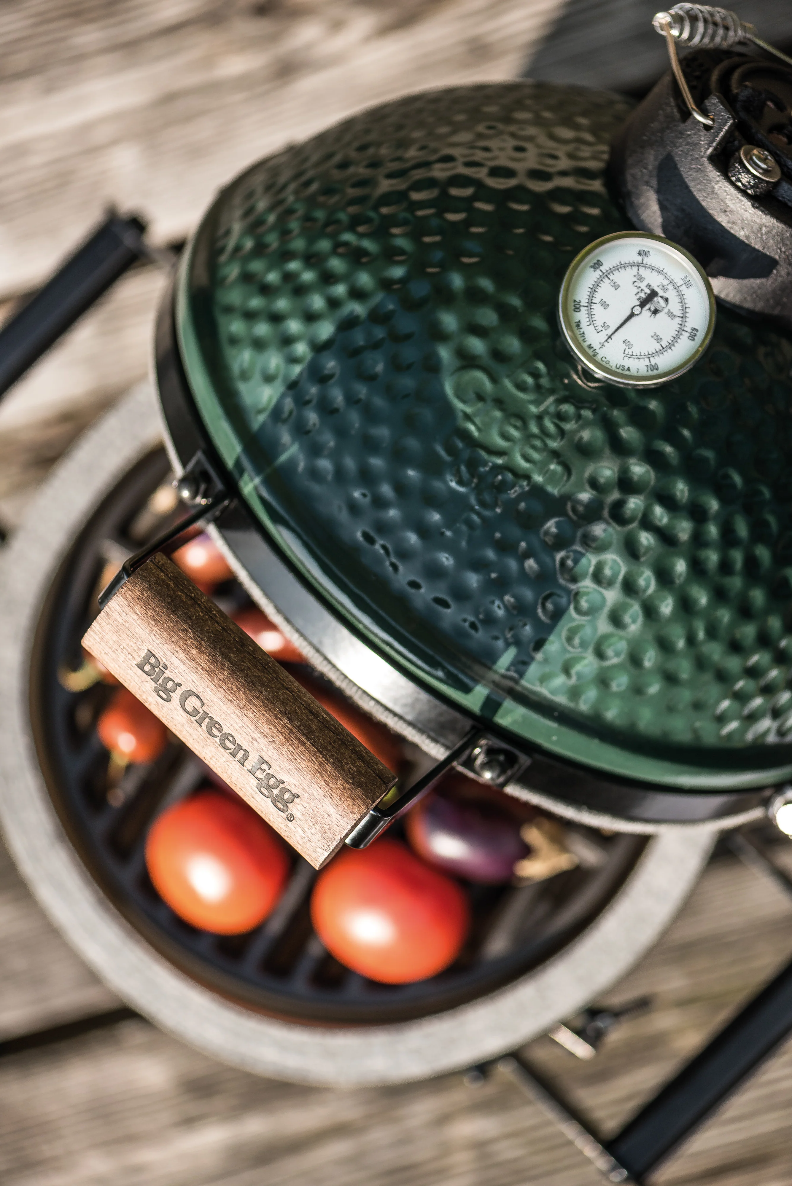 Big Green Egg Mini - Barbecue a Carbone - Image 4