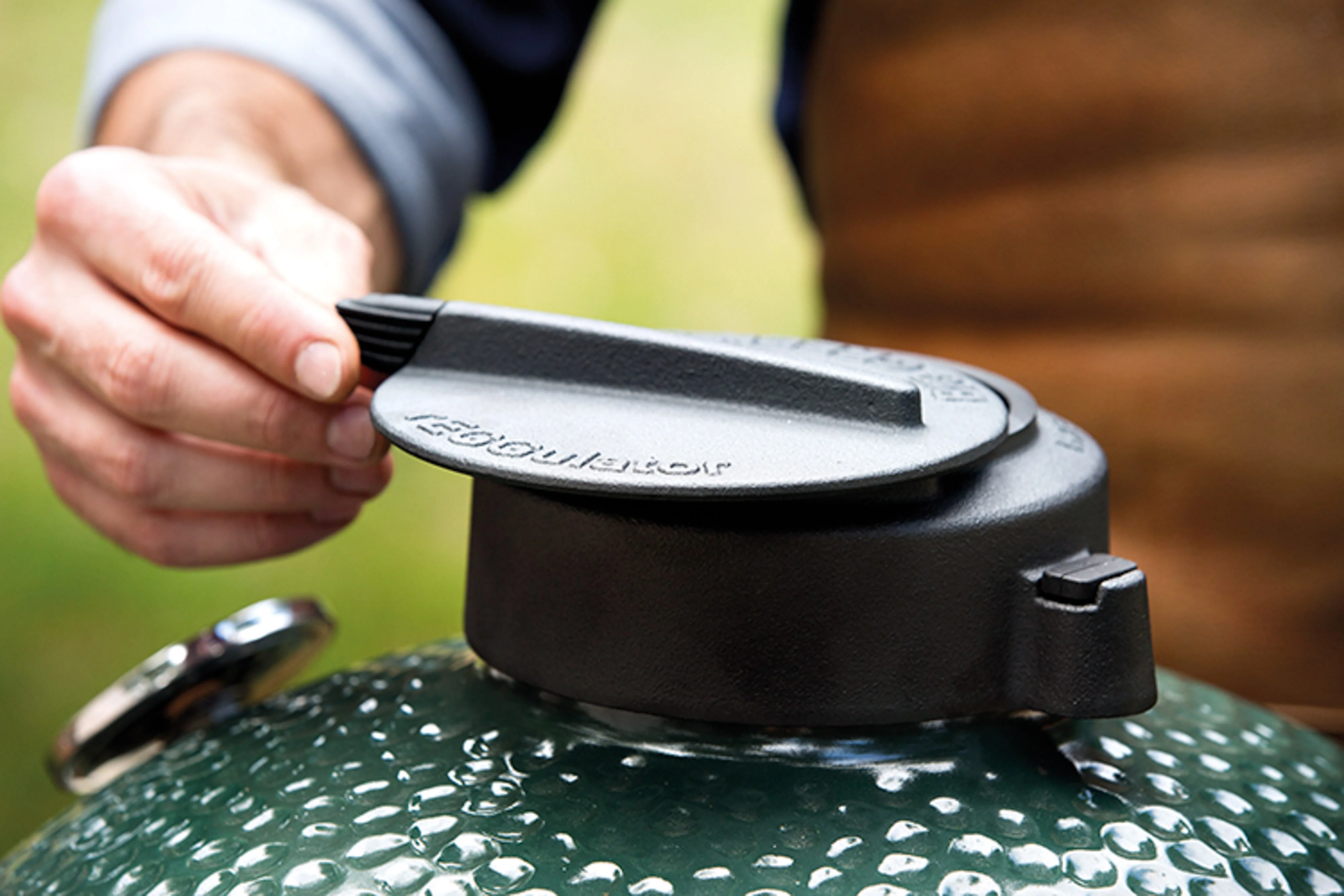 Big Green Egg Small - Barbecue a Carbone - Image 3